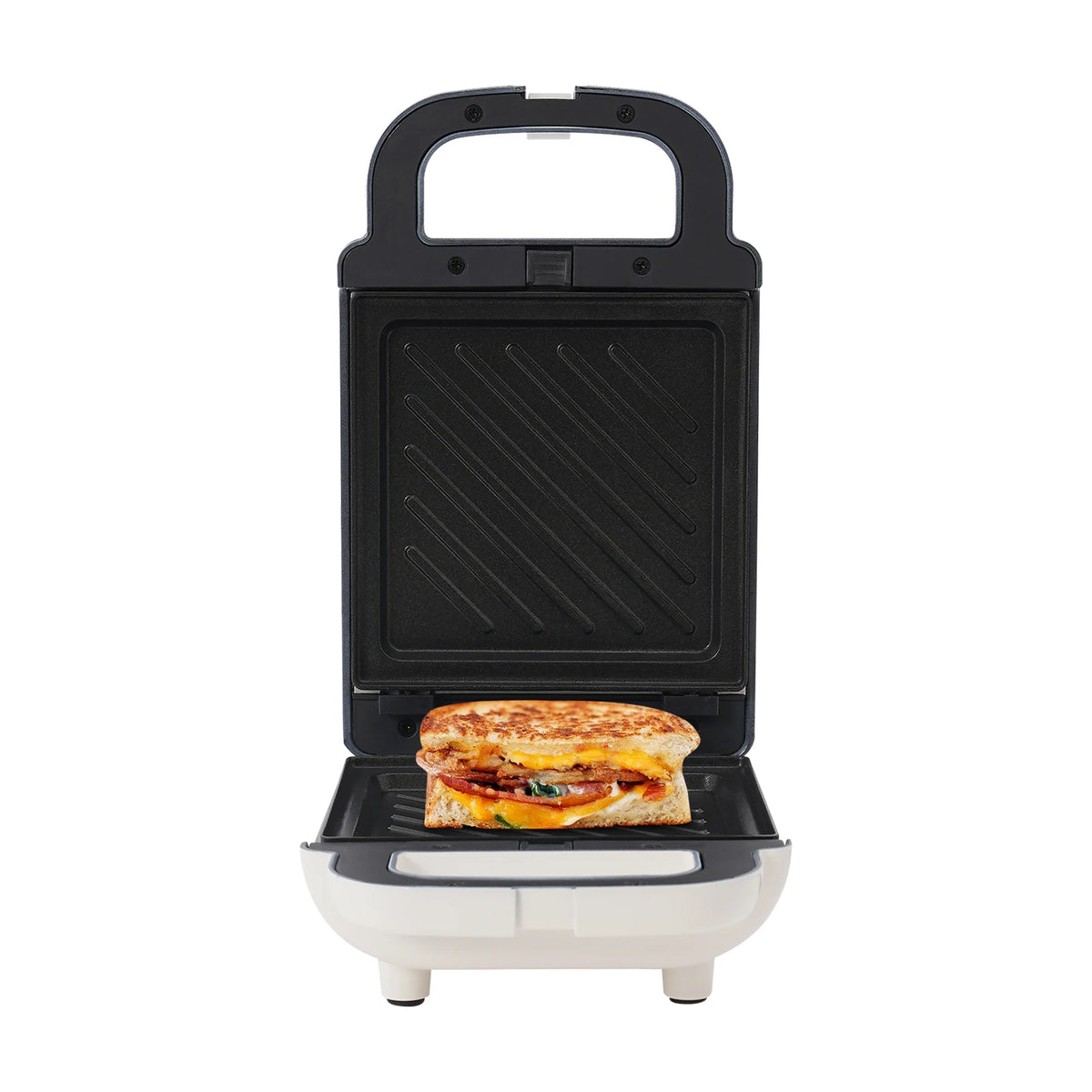 Sandwichmaker & Waffeleisen 2-in-1 mit wechselbaren Antihaftplatten